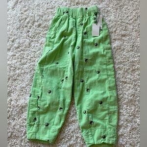 Corduroy yin and Yang pants